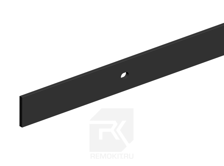 Направляющая сталь. 1950 мм с 4 держателями, Roc Design, черный мат., шт (арт. 217-602)