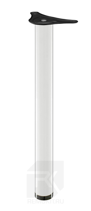 Ножка мебельная PASO 710xd60мм "Белый"